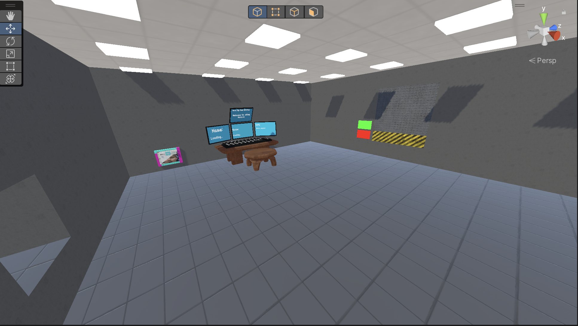 Screenshot of a Pink Studios project